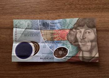 Banknot Mikołaj Kopernik 20zł używany