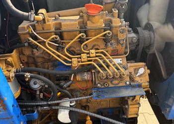 silnik 4-cyl Perkins KF mały Perkins moc ok 50KM ładowarka koparka