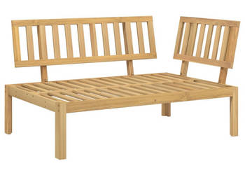 Narożna sofa ogrodowa z deseczek lite drewno akacjowe WM-365849