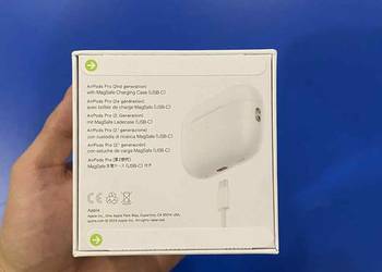 Słuchawki dokanałowe APPLE AirPods Pro II ANC Biały (Etui z USB-C)