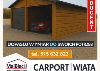 Blaszak Złoty Dąb|Garaż Blaszany|Producent |Montaż Gratis – Maj-Blach