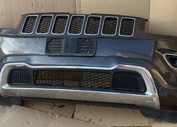 JEEP GRAND CHEROKEE WK2 ZDERZAK PRZÓD PRZEDNI KOMPLETNY Z HALOGENAMI PDC