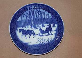 Talerz kolekcjonerski Royal Copenhagen 1984 nr 1012