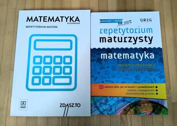 MATEMATYKA MATURA repetytorium WSiP i Greg 2 książki za 30zł