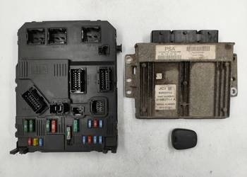 Sterownik Silnika Citroen Berlingo 1.4 8v KFW 9657018780 9649433980 Zestaw