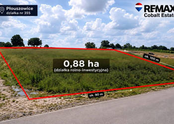 #Działka z potencjałem inwestycyjnym blisko miasta#Płouszowice#0.88ha