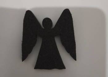 Broszka, przypinka z filcu