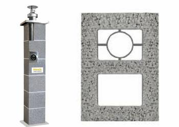 System kominowy HOCH TURBO Stal W1 4mb FI80