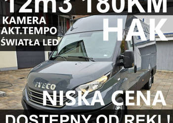 Iveco Daily 35S18A8H V 12m3 176KM Kamera Drzwi270st Akt.Tempo. Komfort. Fo…
