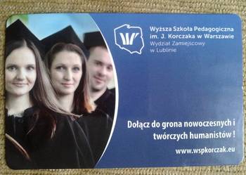 KALENDARZYK LISTKOWY 2014 ROK - WYŻSZA SZKOŁA PEDAGOGICZNA