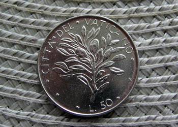 Watykan 50 Lira 1972r - Papież Paweł VI - Ładna