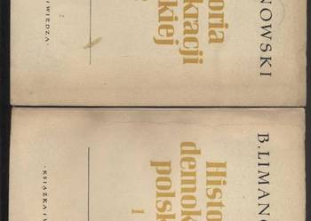 Historia demokracji polskiej T1-2  Bolesław Limanowski