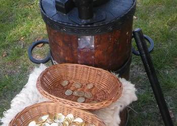 Pokazy bicia monet   , warsztaty edukacyjne