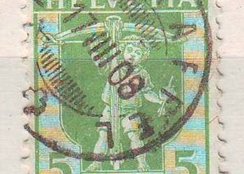 Zn. Szwajcaria Mi 97 kas 1907 b