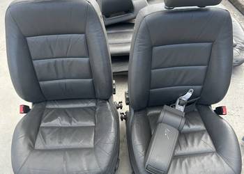 komplet skór skóra Fotele pół elektryczne kanapa podłokietnik Audi A6 C5