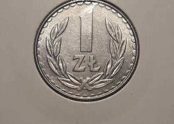 1 złoty 1988 r. - nr 3 -  około mennicze