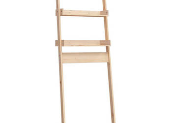 Półka łazienkowa 635x32x179 cm lite drewno sosnowe WM-824653
