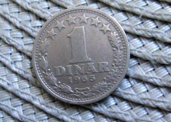 Jugosławia 1 Dinar 1965r