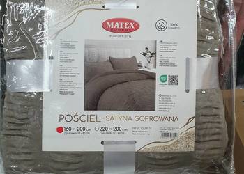 Posciel z satyny gofrowanej