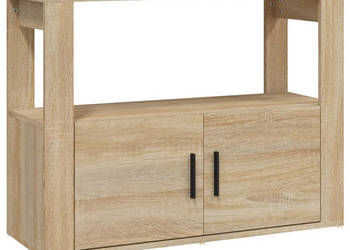 Szafka dąb sonoma 80x30x60 cm materiał drewnopochodny WM-819455