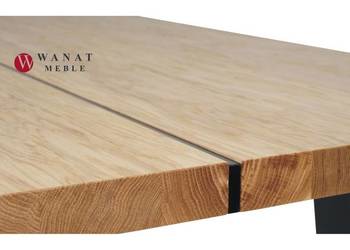 STÓŁ DĄB NATURALNY FORNIR LOFT NOGI PIEMONT 180x94