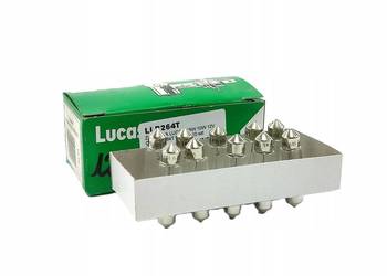 ŻARÓWKA KOMPLET 10 SZT. LUCAS C5W - 10W - 12V - Q10 - LLB264T