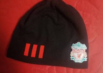 Czapka wiosenno-jesienna. Vintage. Adidas-Liverpool.