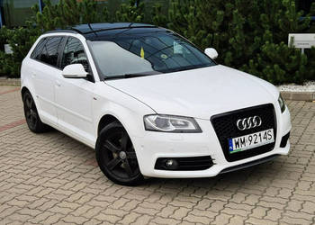 Audi A3 Sportback GWARANCJA * SLINE * bixenon * kamera * szklany dach* ser…