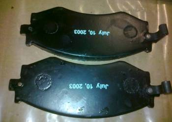 Hyundai/Nissan/Opel klocki ham. nowe BRP