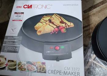 naleśnikarka elektryczna Clatronic CM 3372 o mocy 900 W z nieprzywierającą