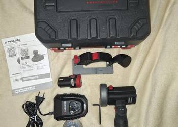PARKSIDE PERFORMANCE mini szlifierka kątowa PPWSA 12 A1 z aku i ładowarką