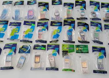 SILIKONY STARA NOKIA SIEMENS SONY ERICSSON MOTOROLA SAGEM 33 SZT.