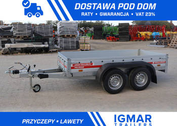 Przyczepa samochodowa TEMARED PRO BRAKE 2612/2 DMC 1500 kg 264 x 126 cm