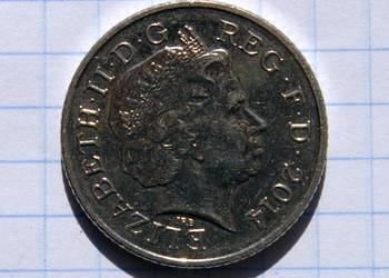 10 PENSÓW ( TEN PENCE ) 2014 ROK - WIELKA BRYTANIA