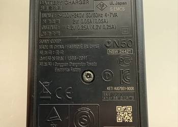 Ładowarka Do Aparatu, Sony BC-CSN  4.2V