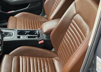 Fotele skurzane passat b8 komplet