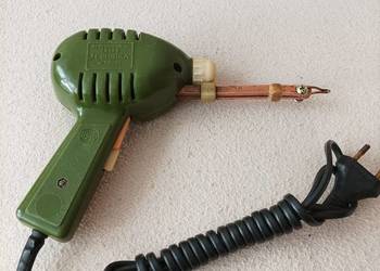 Polska lutownica transformatorowa dwustopniowa Lutola 65W 40W z PRL-u