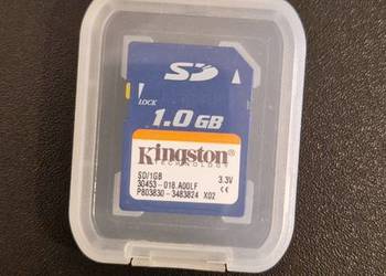 karta pamięci SD Kingston 1GB do aparatu, kamery