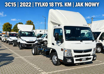 Mitsubishi Fuso CANTER 3C15 2022 18 TYS. KM / JAK NOWY KAT. B HDS Wywrotka…