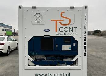 Kontener morski chłodniczy mroźnia 40 HC RF używany 12 metrowy sprawny