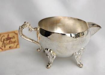 Nowy, platerowany srebrem, posrebrzany mlecznik Precjoza