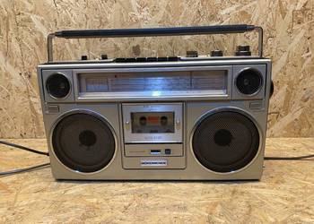 Radiomagnetofon Boombox Nordmende partycorder 3084 (Film pokazowy)