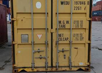 Kontener morski 20 DV, 6 metrowy - Sprzedam