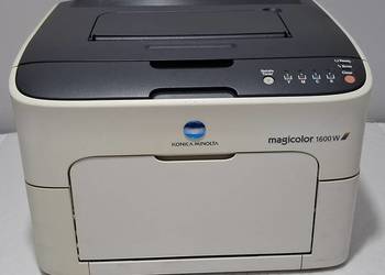 Drukarka laserowa kolorowa, Konica Minolta Magicolor 1600W, uszkodzona (Ele