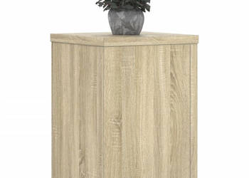 Podstawki pod doniczki 2 szt dąb sonoma 20x20x30 cm WM-852899