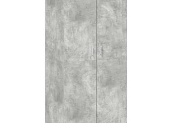 vidaXL Szafa, betonowa szarość, 90x52x200 cm(SKU:800634)