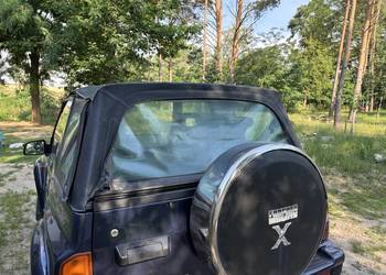 Miękki dach Suzuki Vitara 1 soft top poszycie MK2 (lift) na zatrzaski