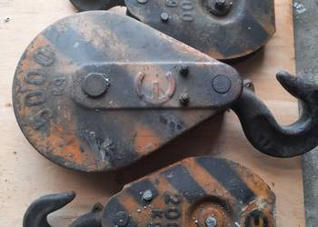 Zblocze linowe hak dźwig 2t 5t