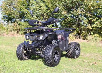 Quad ELEKTRYCZNY 48V 1600wat Duży 8" Koła CZARNY