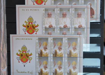 Znaczki. Papież Benedykt XVI Watykan **